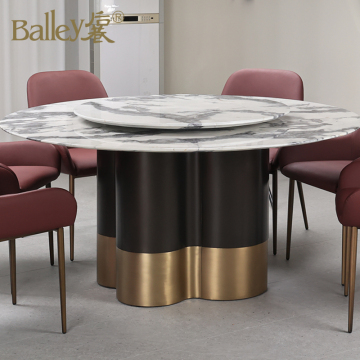 Modern Italian Style Marble Dining Tables for Restaurant and Home - OEM Factory Made Furniture