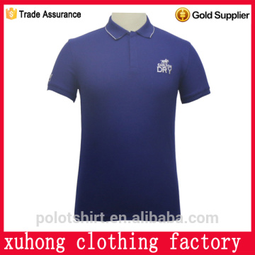 100% Pique Cotton Blue Best Polo Shirts For Men,Polo Shirts On Sale