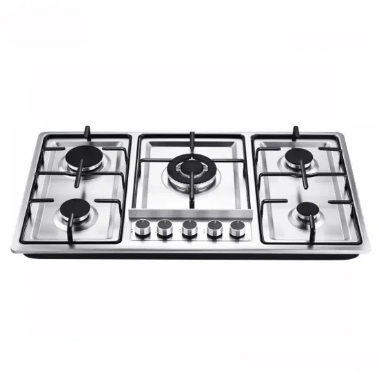 2024 Zhongshan Nuoyi Stainless Steel 5 Burner Built-in Electronic Stove