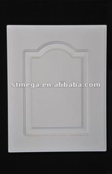 White custom replacement kitchen cabinet doors