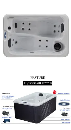 Garden Outdoor Spa Bathtub