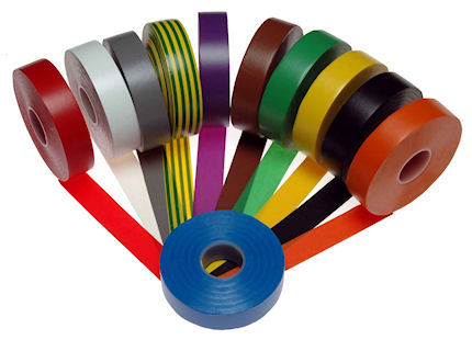 PVC-isolatieband Assortiment van 19 mm x 20 m