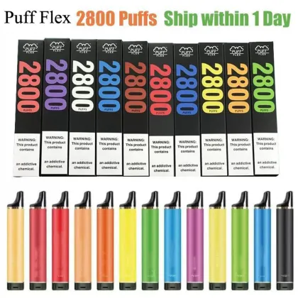 2800 Puffs Vape Pen Puff Bar Puff Flex