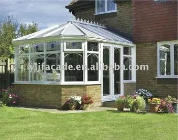 outdoor glass room