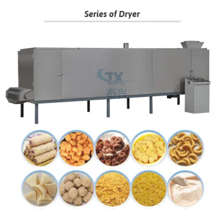 Puffed Snack Food Making Machine: Cheetos Puffs Process Line & Corn Extruding Machine