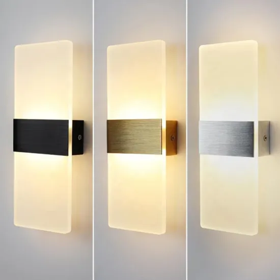 Modern LED Wall Sconce for Minimalist Indoor Home Decoration