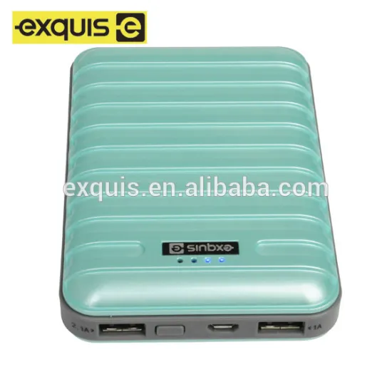 Factory new design suit case portable mobile power bank 10400mah