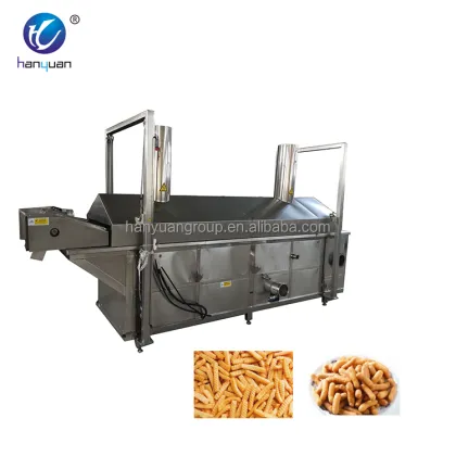 Hot-Selling Large Continuous Automatic Snack Foods Frying Machine