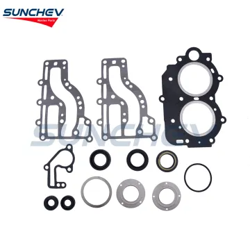 SUNCHEV Power Head Gasket Kit 63V-W0001-00 For Yamaha 15hp