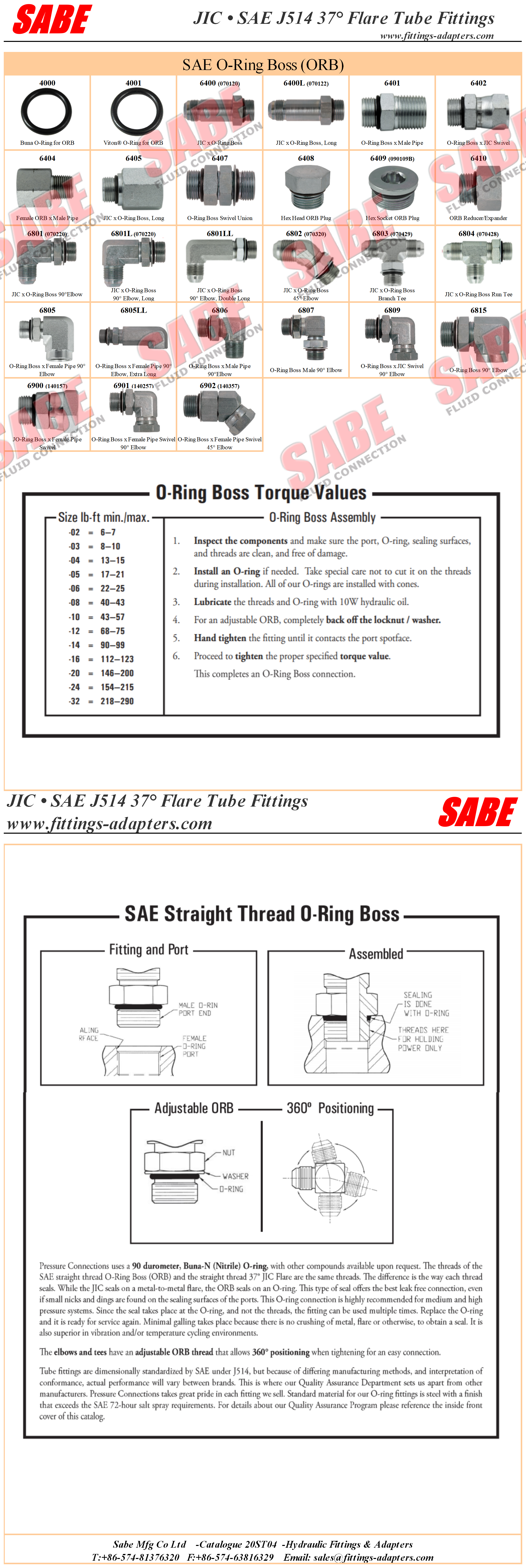 Sae J1926-1 Steel Orb Fitting: O-ring Boss To Female Pipe Swivel With ...