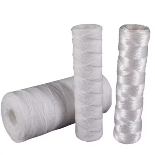 PP/algodón/Cartio de filtro de agua de herida de cuerda de fibra de vidrio