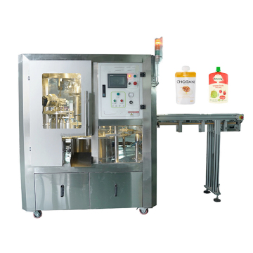 Machine à emballer de scellage de remplissage de jus de poche de Doypack