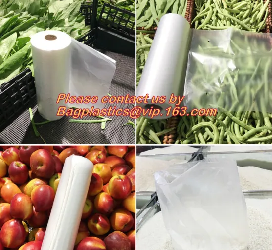 strong waterproof biodegradable produce bags on roll for food, supermarket custom printed produce flat bags on roll