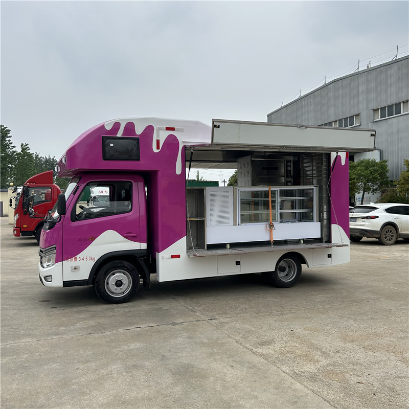 Street Fair Food Truck, Commercial Unit For Tacos, Satay And Shawarma Street Vending