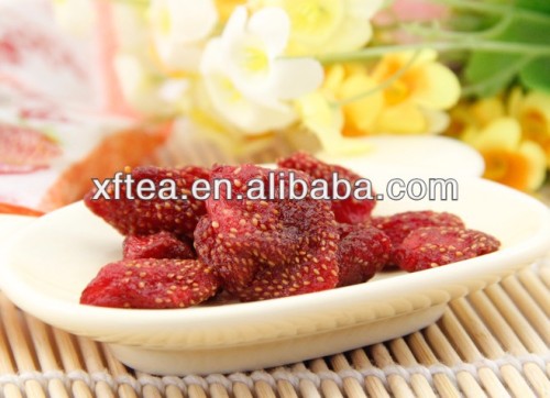 Dry strawberry to blend special tea