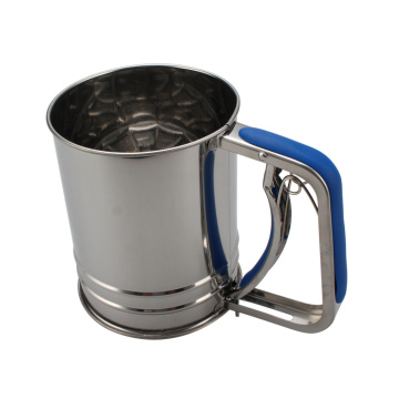 Manual Flour Sifter Stainless Steel Flour Sifter
