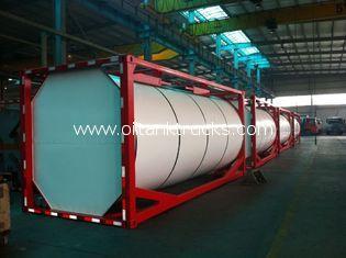 Carbon steel Q345 20ft Large Liquid Tank Container ISO For