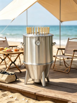 Premium Wood Burning Roaster Oven