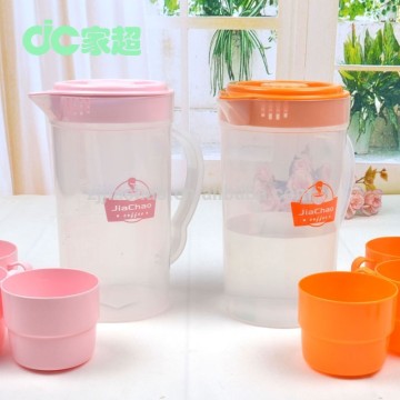 Plastic Water Jug With Cups