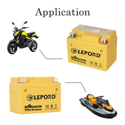 Guyue Motorcycles Maintenance-Free Lead Acid 12V Battery - 12N6.5 12N9