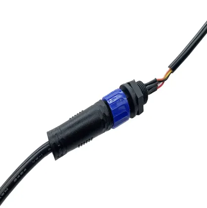 M12 Waterproof Connector Fast Quick Connector Electric Cable