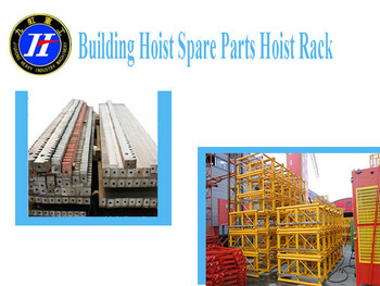 Building Hoist Spare Parts Hoist Rack