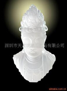 Colored Glaze Guanyin Buddha