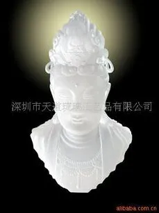 Liu li guanyin buddha statue feng shui wealth