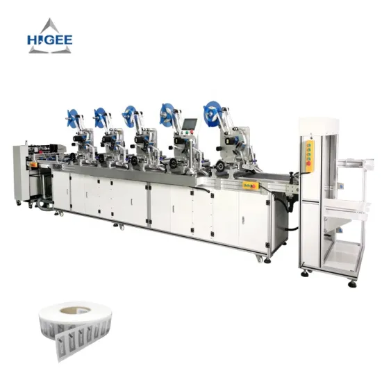 RFID Chip Tag Labeling and Applicator Machine
