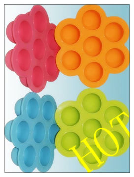 Custom Silicone Fancy Ice Cube Tray For Chocolate Mold Wear Resistance