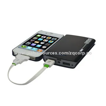 Mobile Dual USB Ports Power Bank for Cellphones with 9,000mAh Capacity