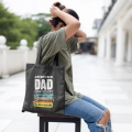 Awesome Dad Checklist Canvas Tote Bag