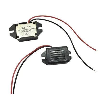 Hot Sales NEW Mechanical Buzzer 23*15 400HZ Piezo Audio Indicator with Cable - White