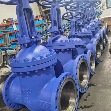 WC6 Flange Type Metal Sealing Wedge Gate Valve - Size DN450, Pressure Rating PN40