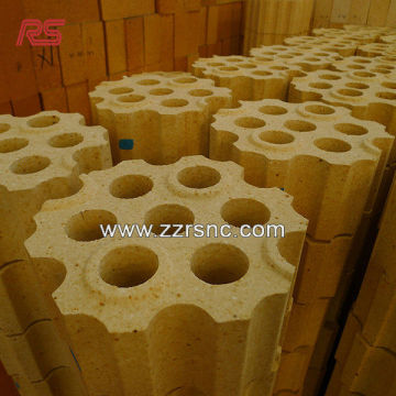 Blast furnace fire chequer brick