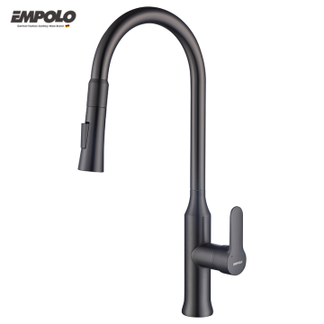 Polished Nickel Faucet with Sprayer - Modern Kitchen Tap Manufacturer