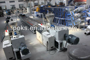 Wood plastic composite making machine