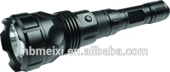 CE ROHS APPROVED rechargeable flashlight T6 LED 1M USB cable