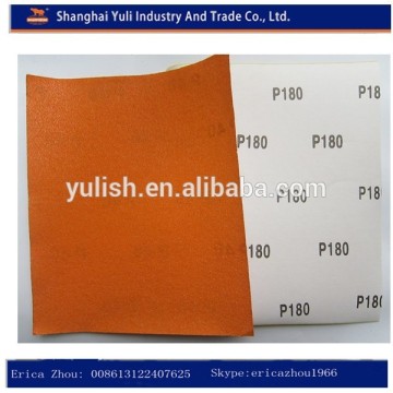 durable glass paper sheet/ abrasive glass paper