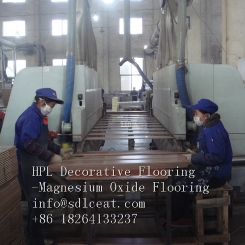 Pavimentazione in grana di legno laminata decorativa di spessore durevole HDF 7,2 mm