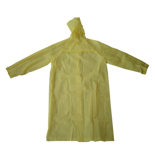 Moda żółty eva długi płaszcz