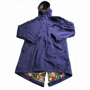 Men's long windbreaker