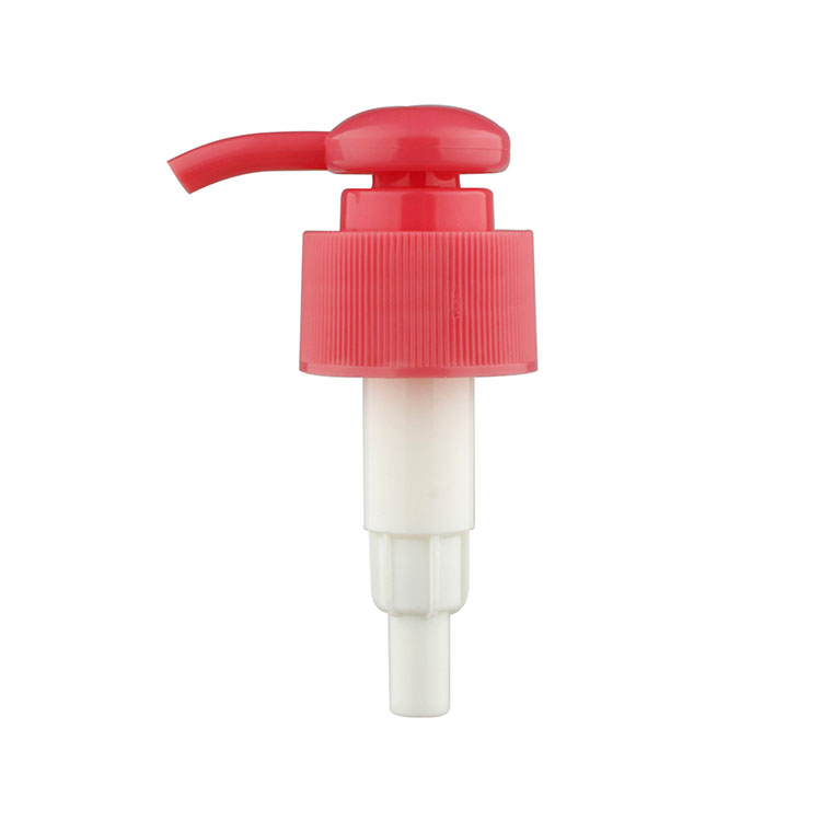 Beste Qualität 28/410 24/410 Rippen kosmetische Matel Plastikpp Handlotion Pumpenspender für Desinfektionsmittel
