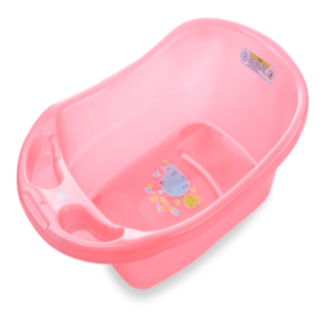 Baignoire pour bébé transparente classique de petite taille