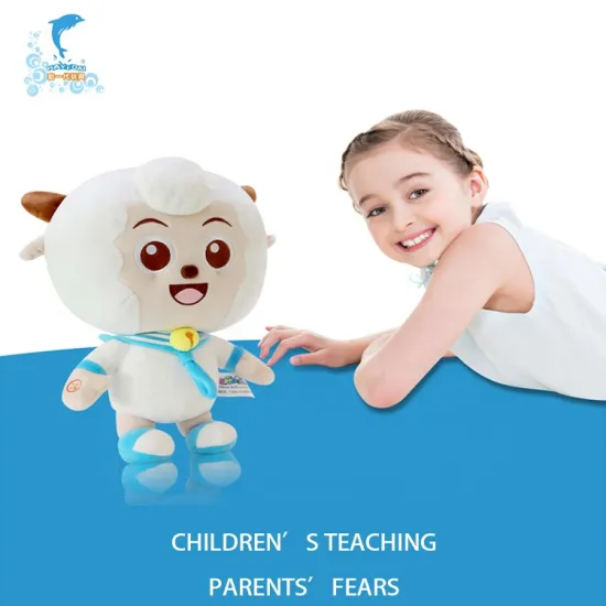 Shenzhen baby plush soft stuffed toy manufacturer with acceptable design voice sing dance function