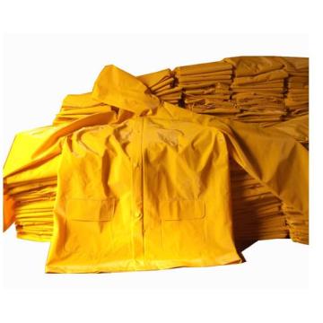 노란색 패션 성인 Rainsuit