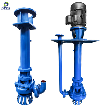 DEHUIKE Vertical Centrifugal Submerged Slurry Pump for Corrosive Slurry Conveyance