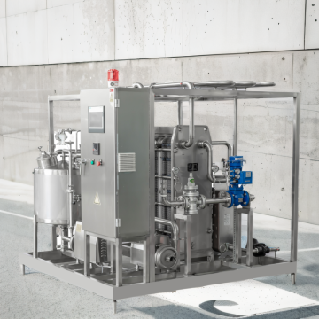 Mesin pasteurisasi cecair telur 500 liter - pasteurizer sejuk telur flash