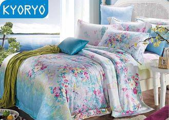 Mint Smell Modal 4pcs Modern Garden Floral Bedding Sets Dur