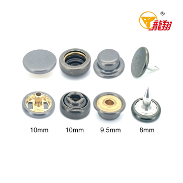 505# Flanged Brass Snap Fastener with Rivet